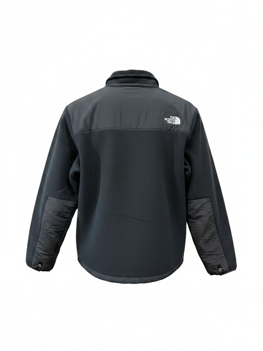 The North Face Black Paneled Stand-Collar Fleece Jacket
