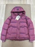 Lululemon Mauve Purple Logo-Hood Quilted Puffer Jacket