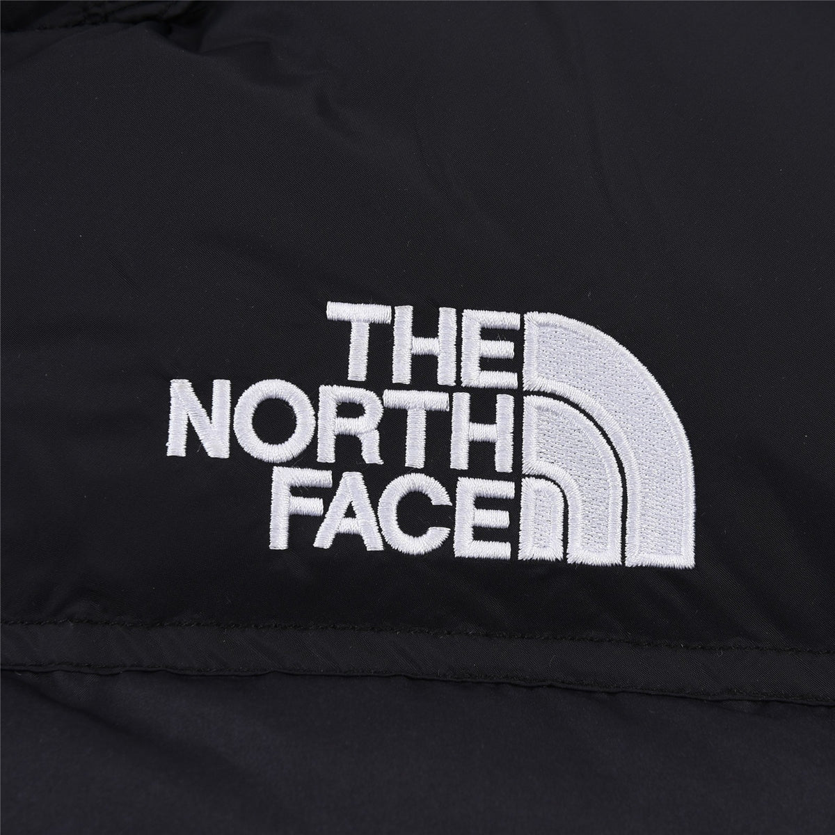 The North Face Black and White Cloud-Print Puffer Jacket