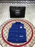 Canada Goose Royal Blue Stand-Collar Quilted Vest