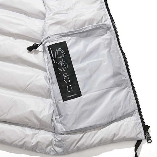Canada Goose White Packable Puffer Vest