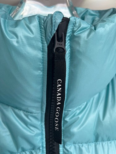 Canada Goose Turquoise Blue Glossy Puffer Vest