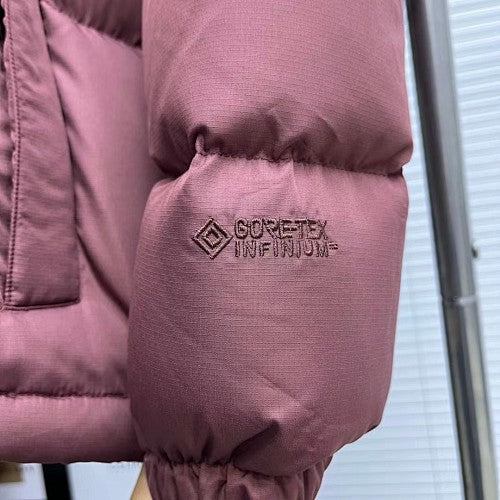 The North Face Dusty Plum Hooded Quilted Puffer Jacket