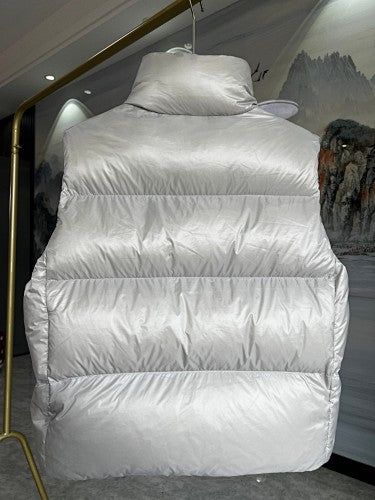 Canada Goose Pearl White Glossy Puffer Vest