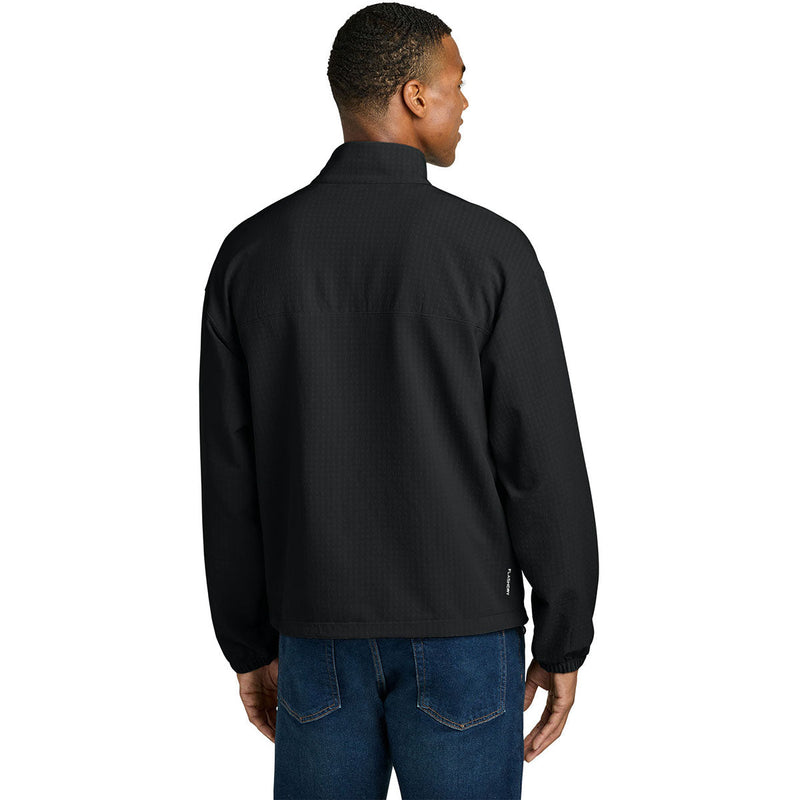 The North Face Black Stand-Collar Zip-Pocket Jacket