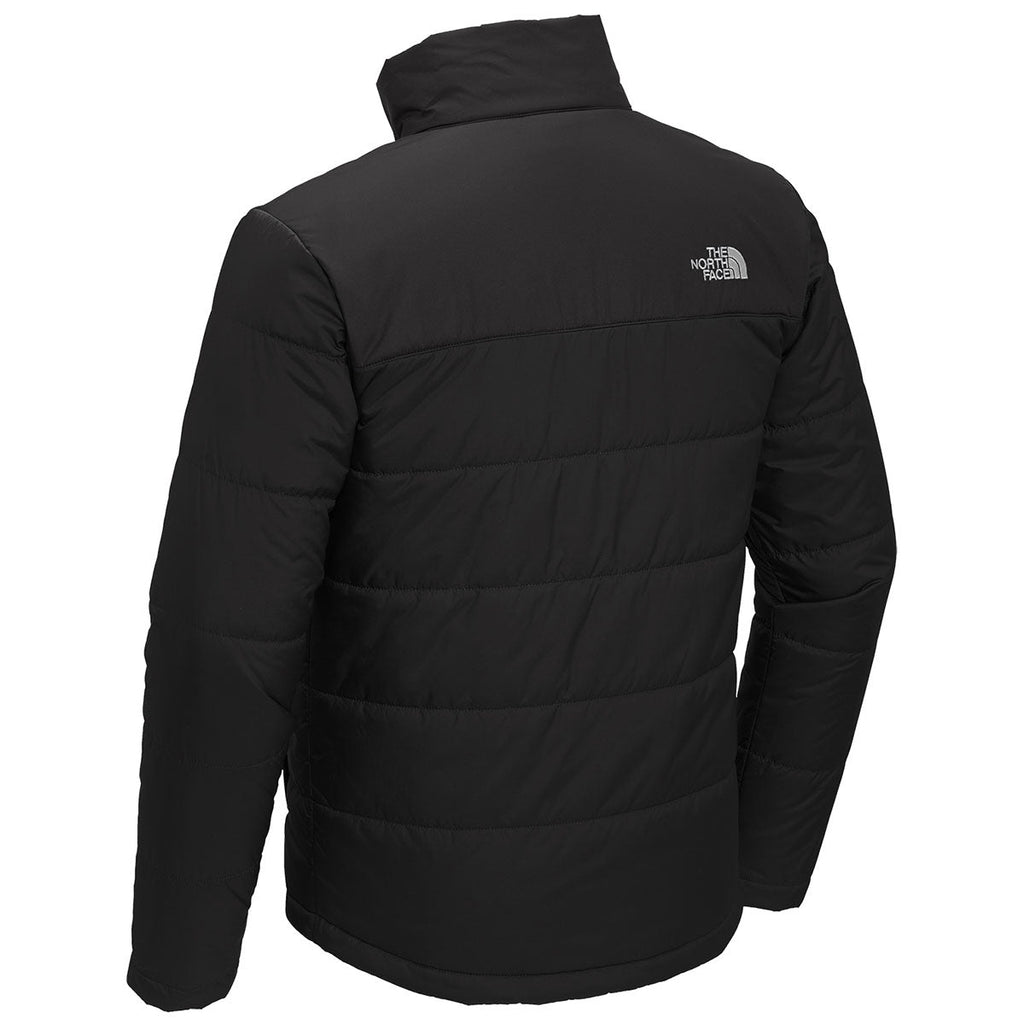 The North Face Black Stand-Collar Quilted Jacket