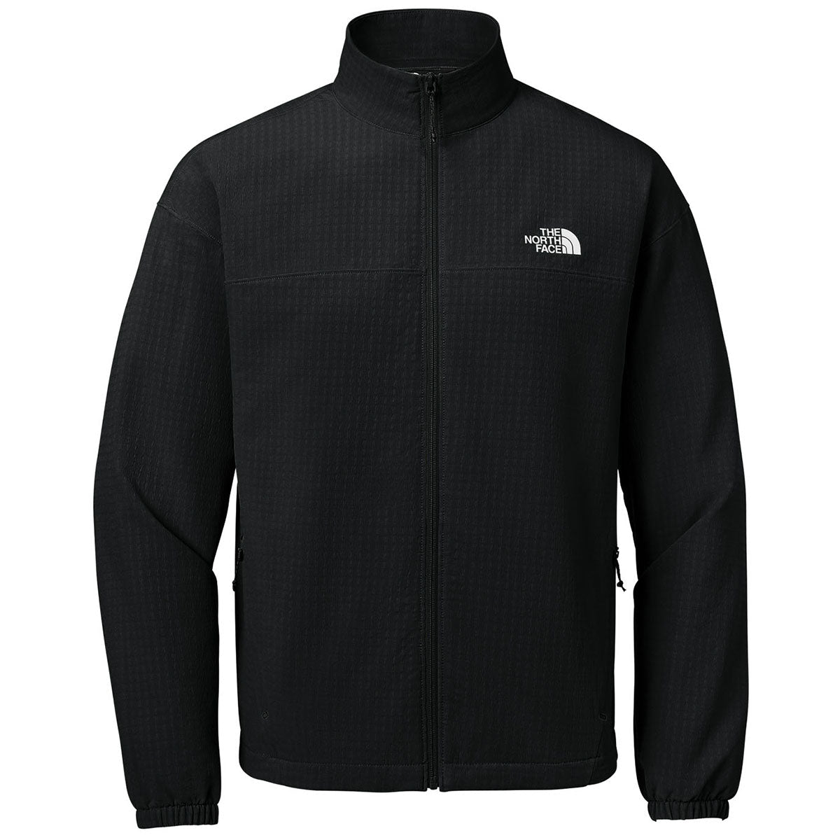 The North Face Black Stand-Collar Zip-Pocket Jacket