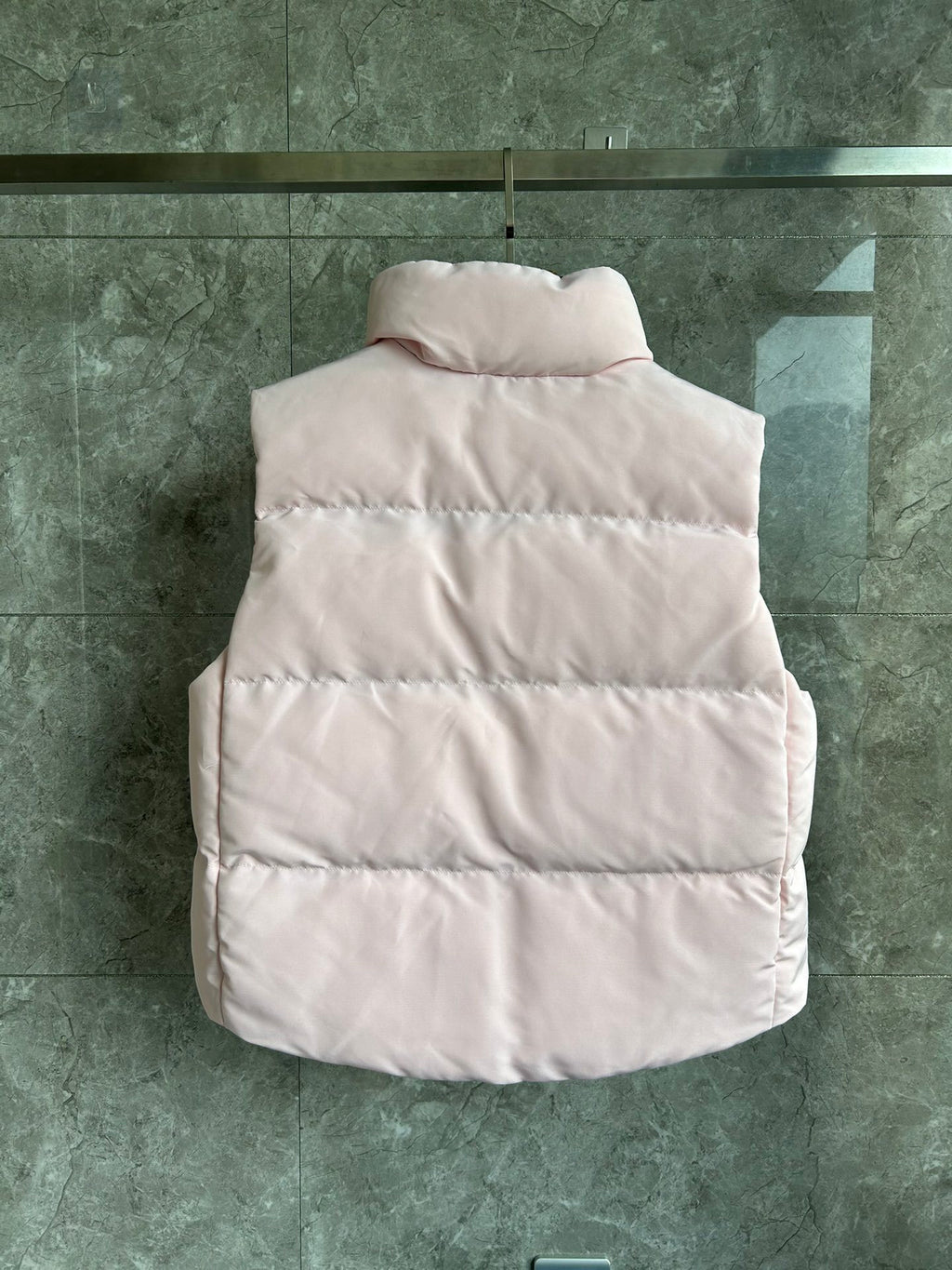 Canada Goose Pale Blush Pink Black-Badge Puffer Vest